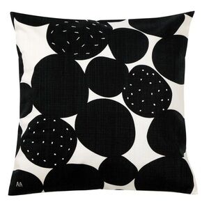 Ikea SANDSENAP Cushion cover, black/white handmade,Envelope Closing 20x20 " NEW